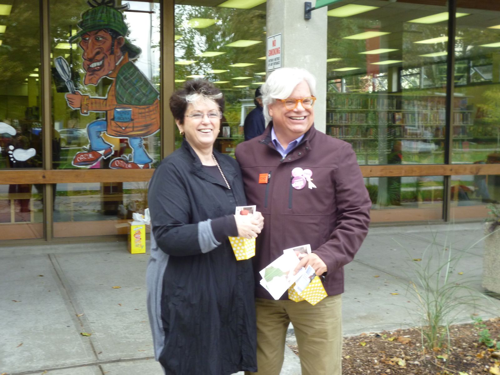 Guelph CEO Kitty Pope & CUPE Ontario President Fred Hahn