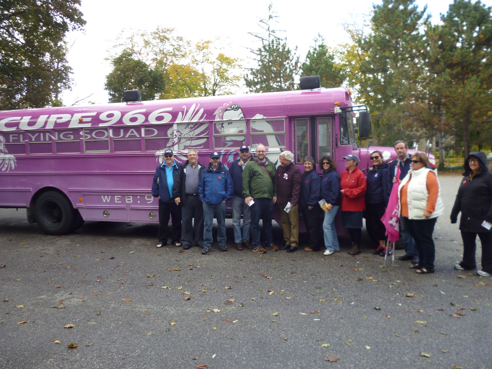 CUPE 966's Bus